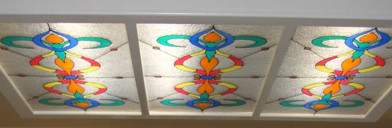 ceiling lens decorative art