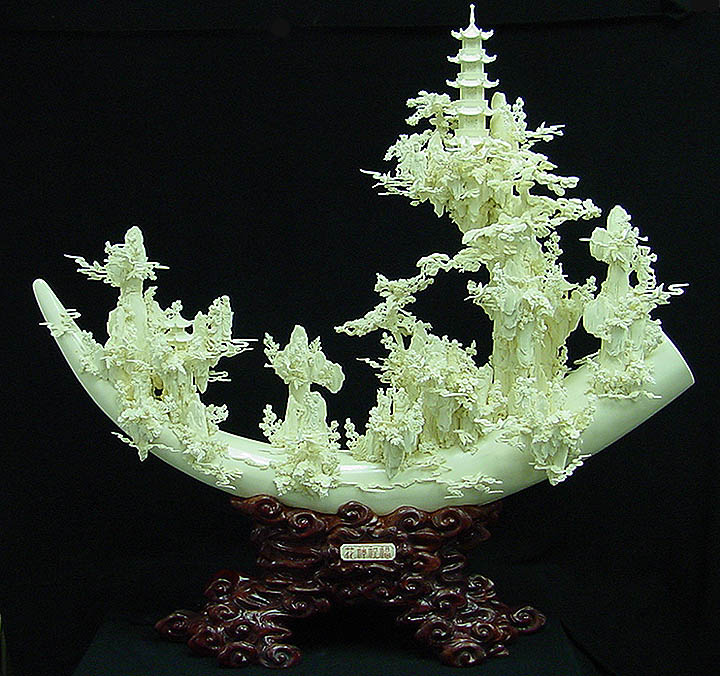 bone carving
