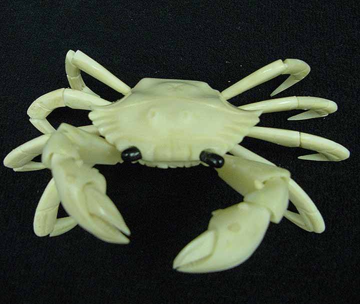 bone crabs carving