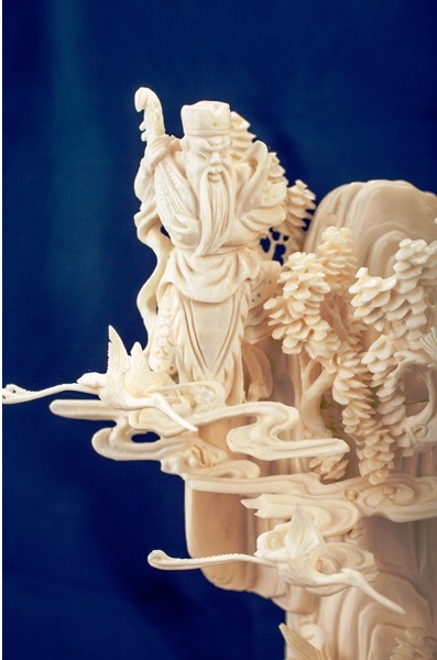 Chinese bone art Sculpture