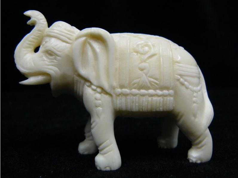 elephant carving