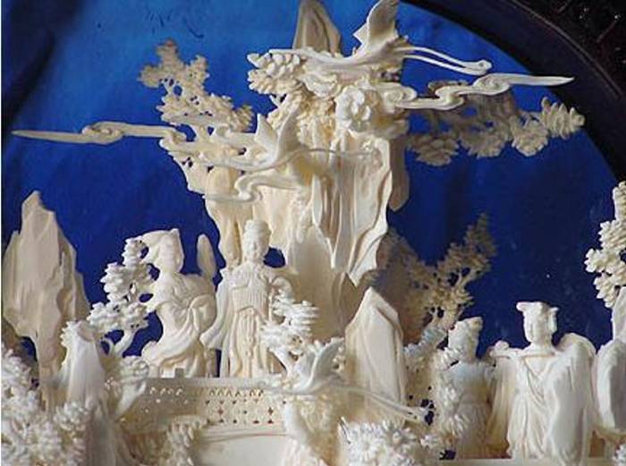 bone carving