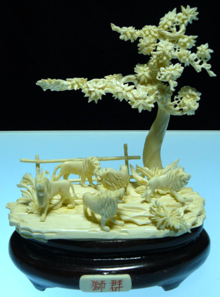 bone carving