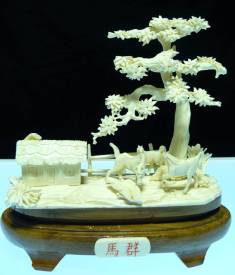 BONE HORSES GROUP (9812C2), $149.95 + S/H