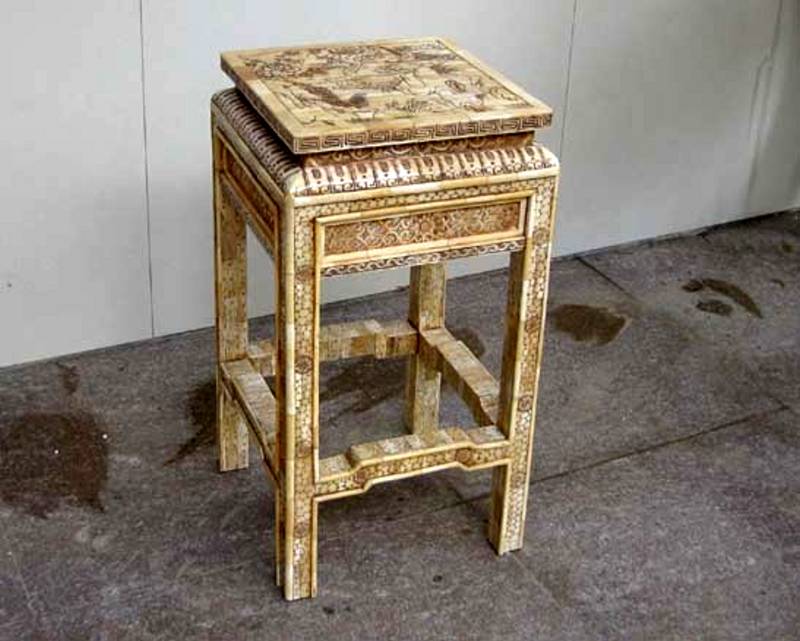 bone table carving