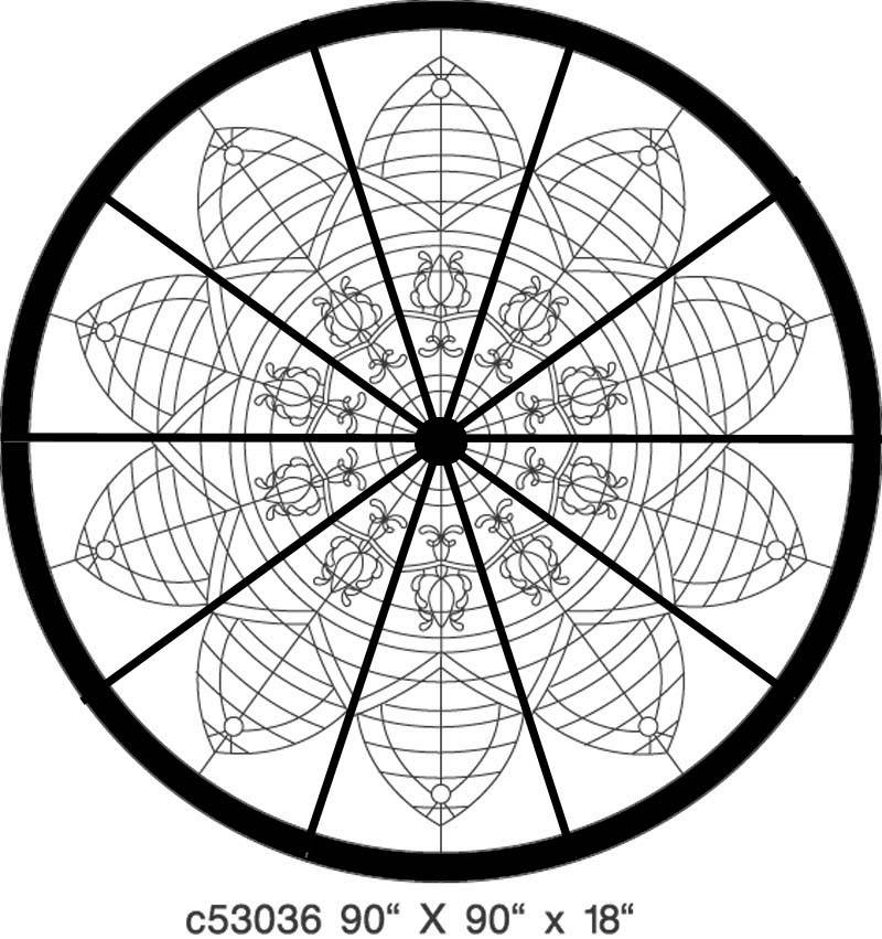 Custom Ceiling Art Dome Designs