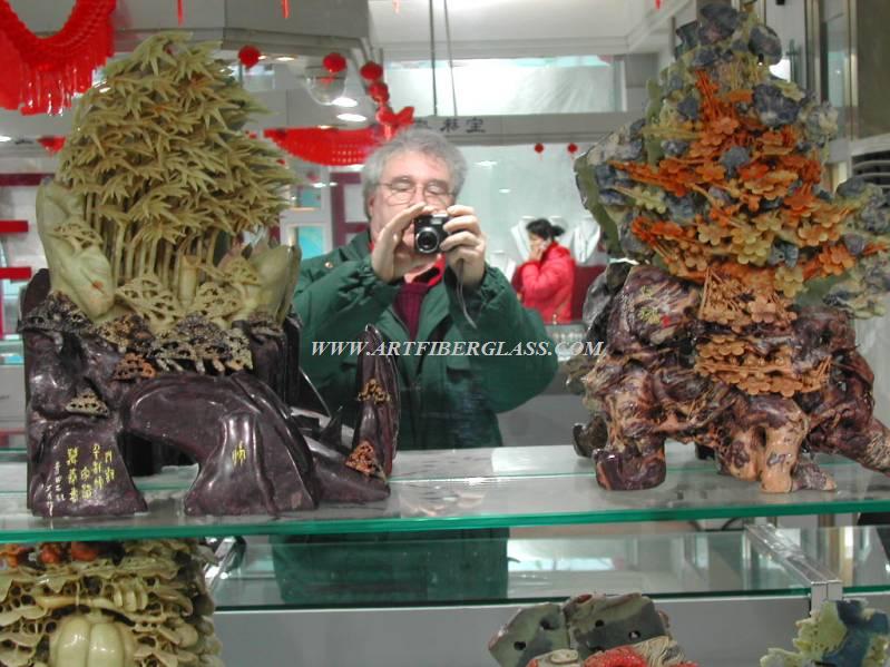 Qingtian stone carving