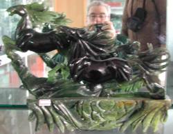 Jade horses