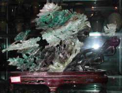 Jade flowers and Bird
