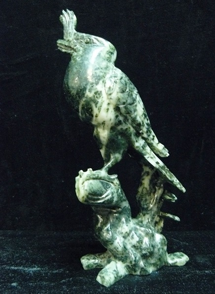 Jade Rooster statue