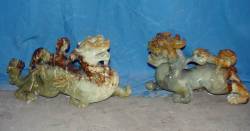 10 inch jade Kylin Carving. $299.99 Ea. + S/H. Very Impressive. Click on the Kylin to see a large picture.