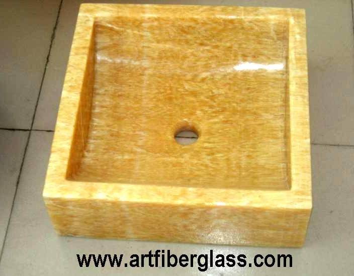 yellow jade sink