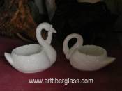 Han White Jade Swans Wash Basins Carving photo