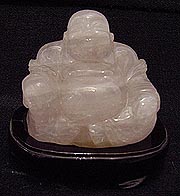 ROSE QUARTZ SITTING BUDDHA, 6in, W: 5in, H: 8in. $189.99 EACH + s/h
