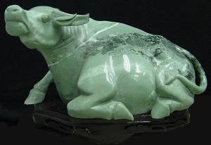 JADEITE WATER BUFFALO (L23A) Price = $745.00 + S/H