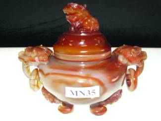 Agate insence burner (MN35)
Price = $ 495.00 + S/H