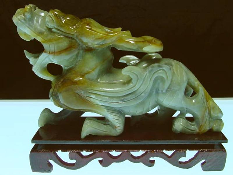 jade kylin dragon