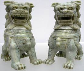 Jade Foo Dogs.