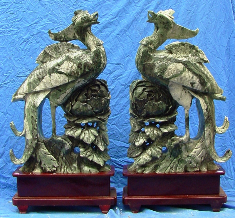 Jade Phoenix Jade Carving