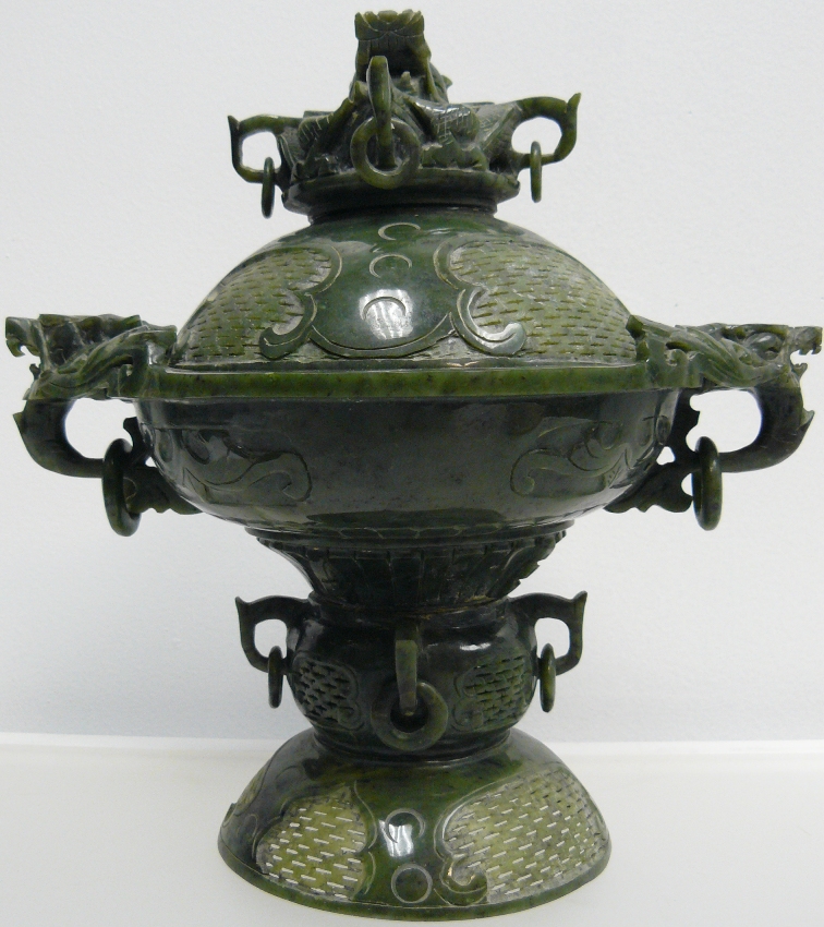 jade dragon carving