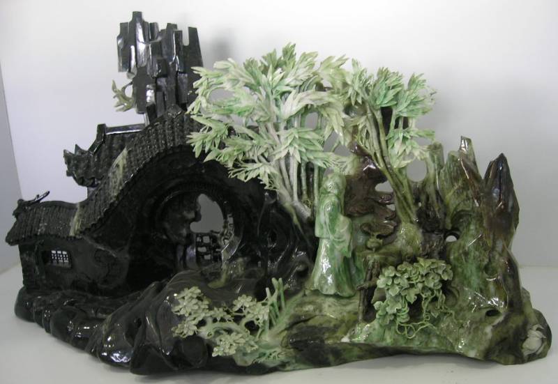 jade carving
