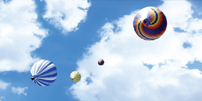 sky ceiling cloud light lens Item # Hot Air Balloons ... Price $37.95 + S/H