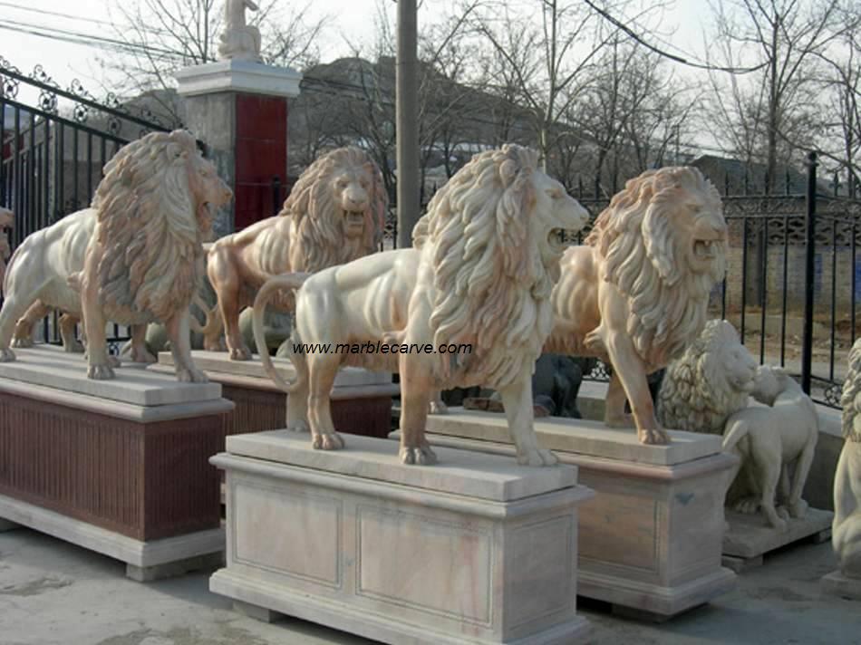 marble lions Statue