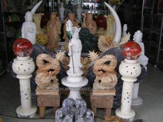 Marble dragon Sculpture Carving