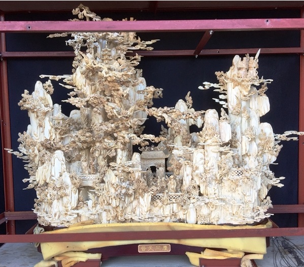 bone carving