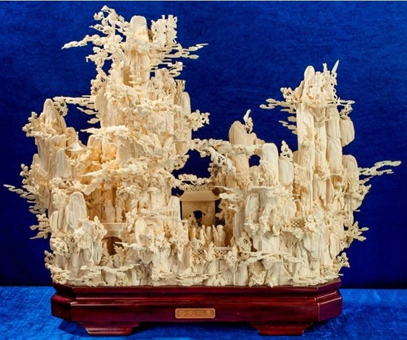 bone carving