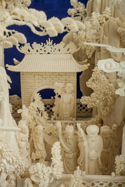 bone carving