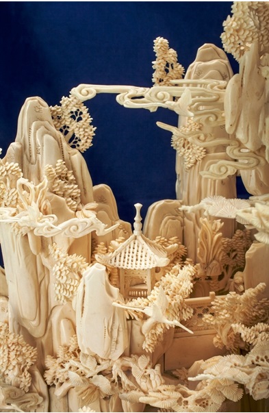 bone carving