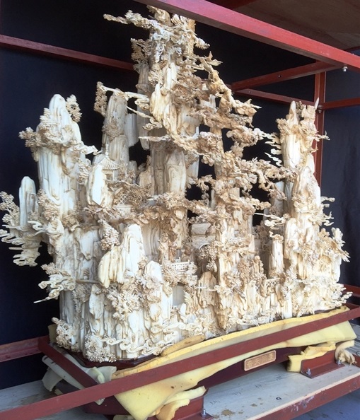 bone carving
