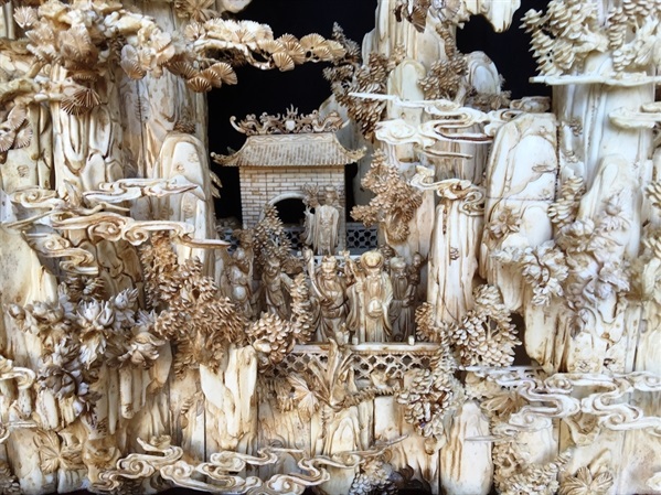 bone carving