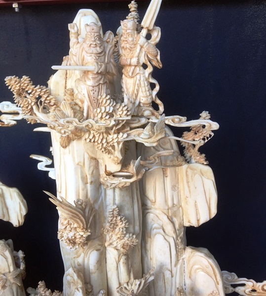 bone carving