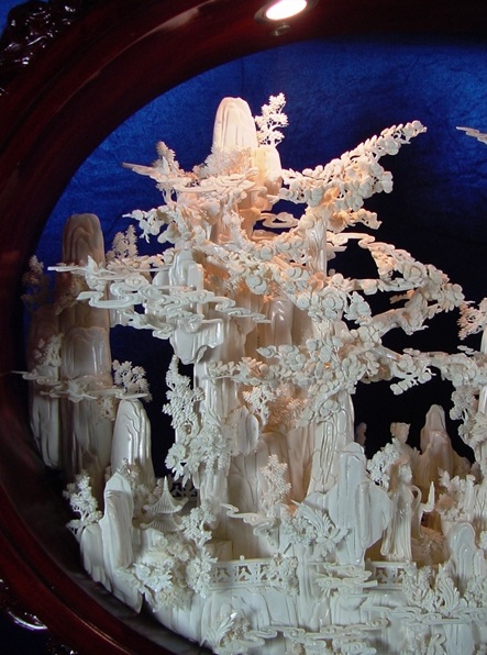 art bone carving