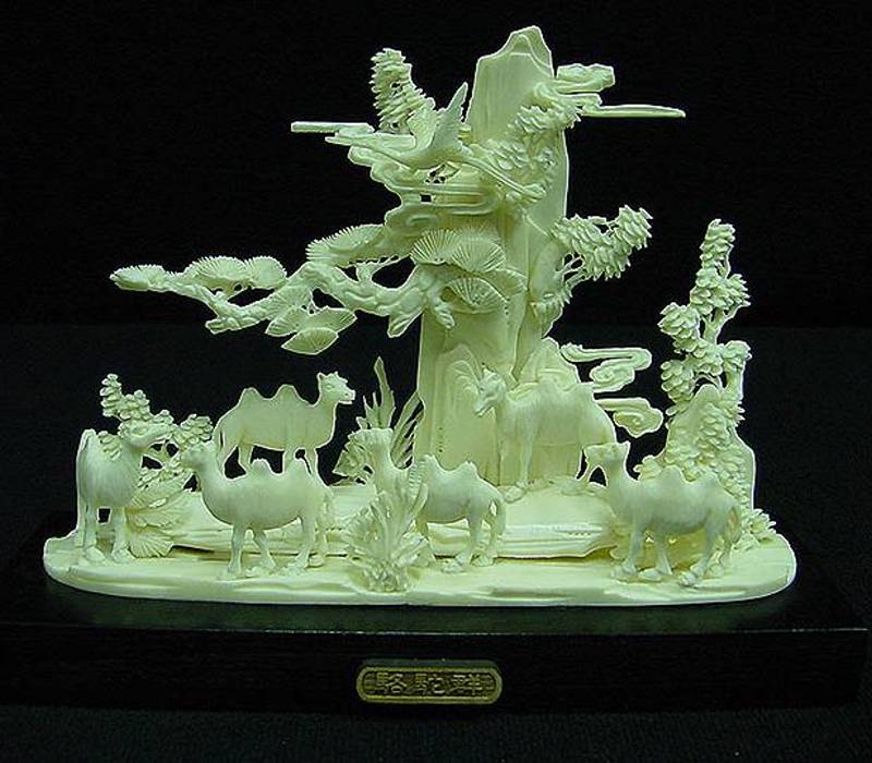 bone carving