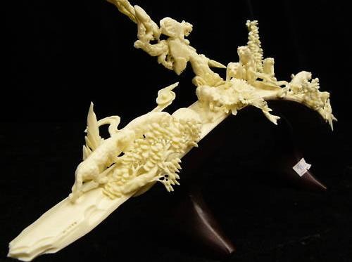 bone carving