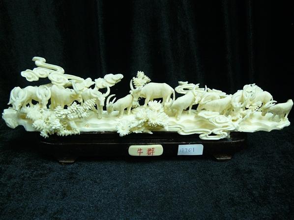 bone buffalo art