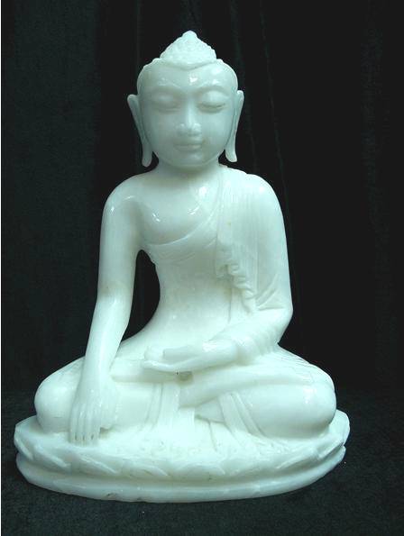 Jade Happy Buddha statue