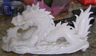 Marble dragon Sculpture Carving