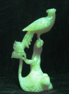 Jade Rooster figurine statue