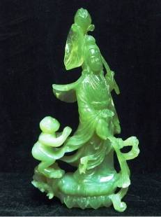 Jade figurine statue