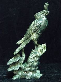 Jade Rooster figurine statue