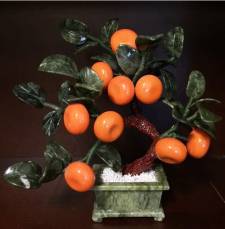  SM. JADE TANTERINES TREE, Price = $49.99 + S/H size approx H. 12 inch x W. 8 inch