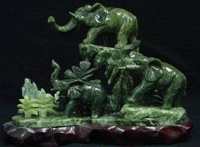 Jade Elephants