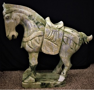 Jade Saddled Tang Horse LH8 