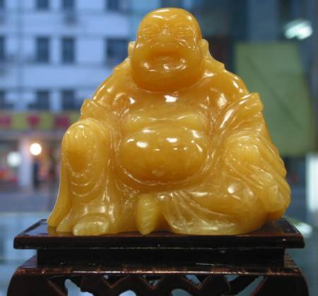 jade carving small jade Buddha
