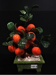 SM. JADE TANTERINES TREE, Price = $79.99 + S/H size approx H. 12 inch x W. 8 inch