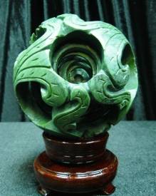 JADE PUZZLE BALL Price = $ 69.95 + S/H